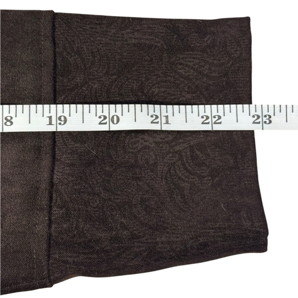 Notations Patchwork Brown Blazer Womens Jacket size Medium - Picture 11 of 14